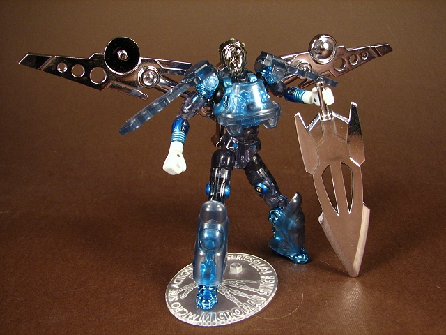 Microman Godoh with MachineStinger