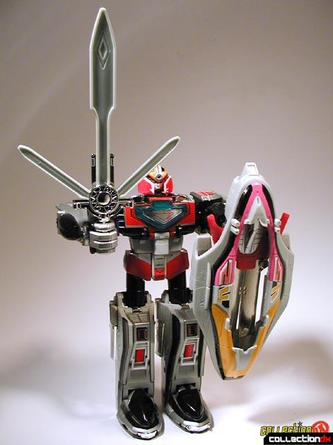 Time Force Megazord Mode Red