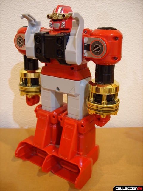 Deluxe Red Battlezord (back)