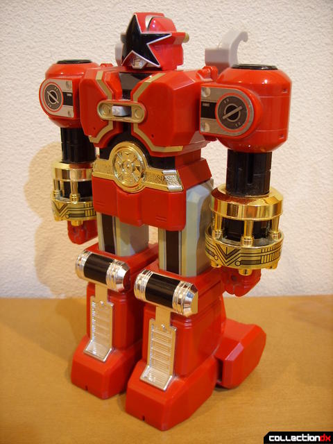 Deluxe Red Battlezord (front)