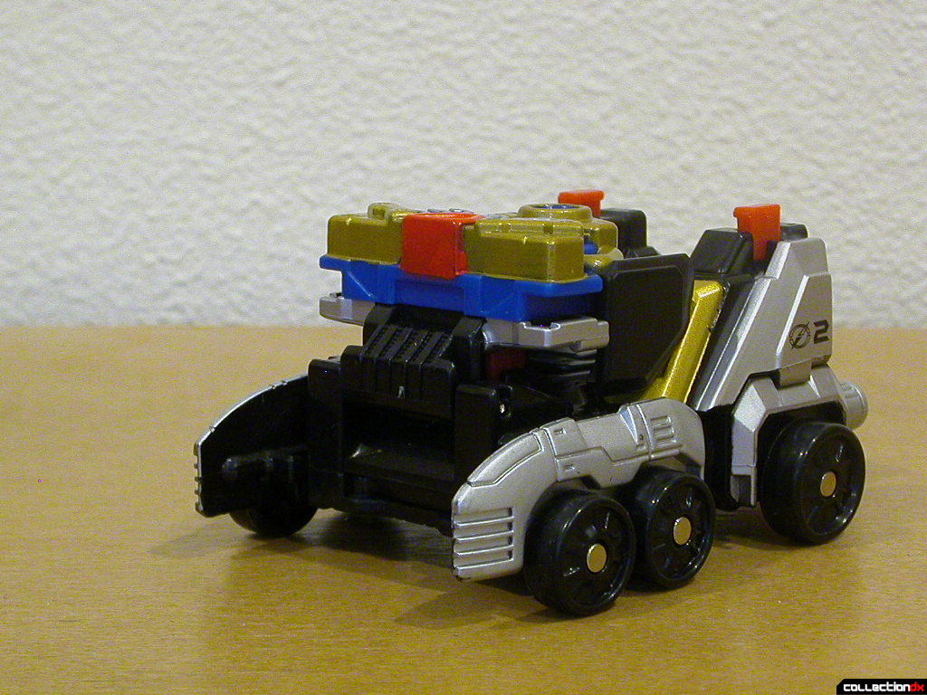Speed Driver Zord- weapon turret raised