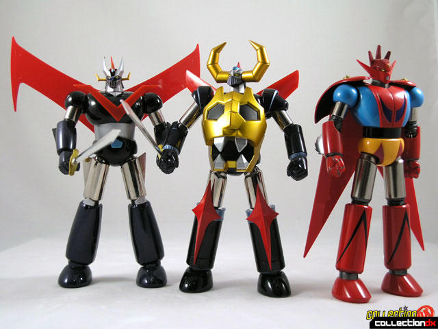 Great Mazinger, Gaiking and Getter Dragon