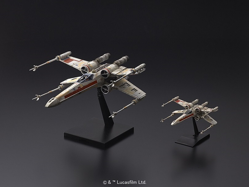 Red Squadron X Wing Starfighter Model Kit from Bandai