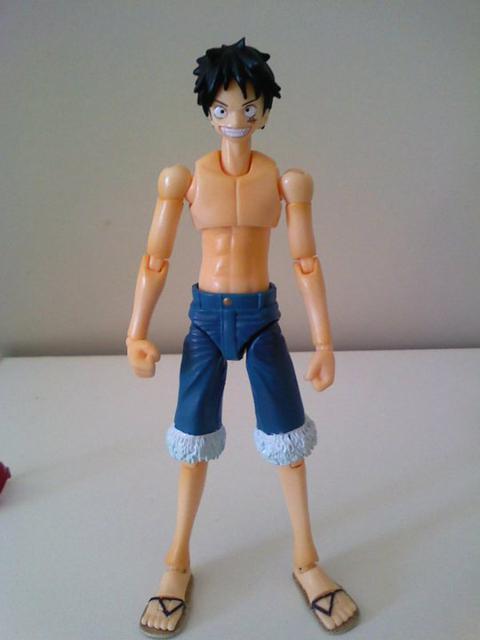 Shirtless Luffy
