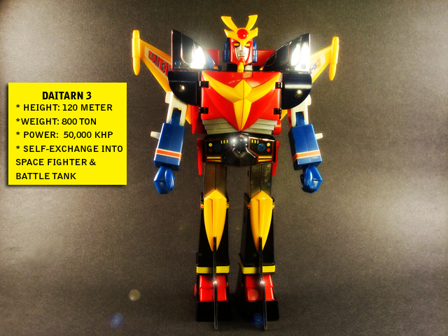 Daitarn 3 Die-Cast Deluxe Set