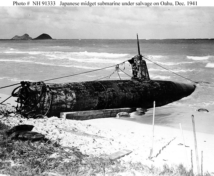 IJN A-Target Ko-Hyoteki Midget Submarine "Pearl Harbor"