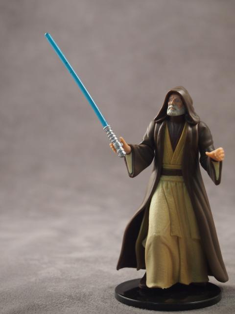 Ben (Obi-Wan) Kenobi with Lightsaber