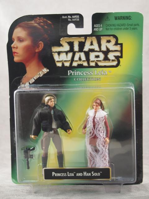 Princess Leia with Han Solo