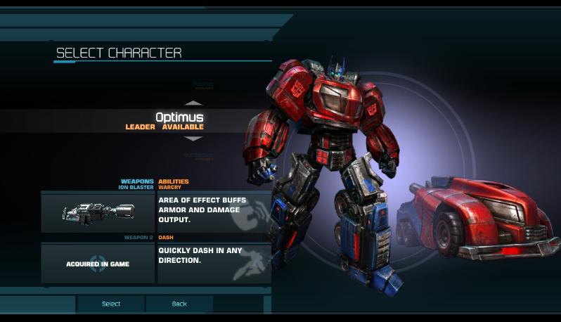 Deluxe Class Optimus Prime (War for Cybertron)