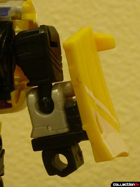 Autobot Bumblebee- robot mode (left arm detail)