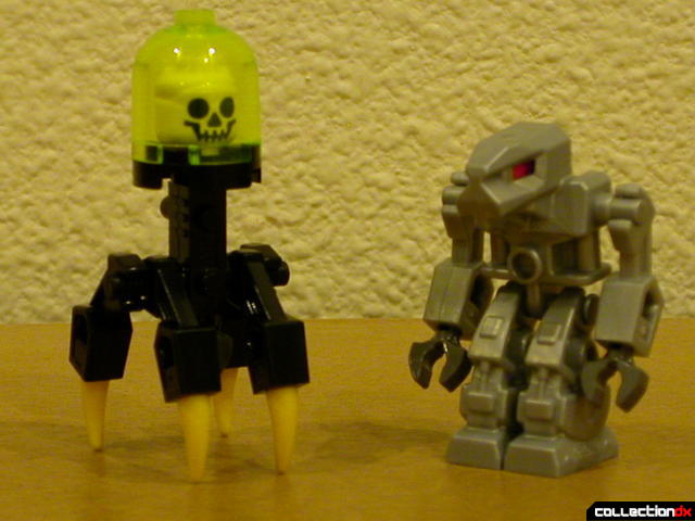 Battle Arachnoid (mini-robot and Devastator)