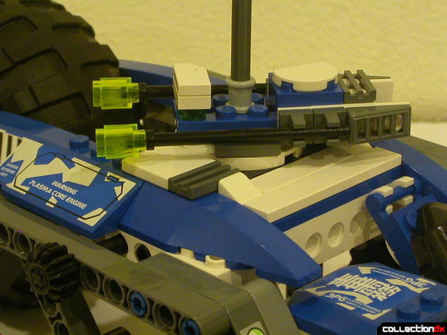 Hybrid Rescue Tank- drive section (turret twisted right)