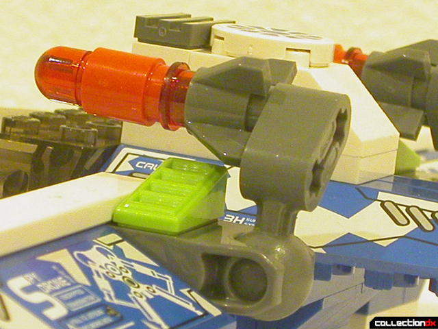 Hybrid Rescue Tank- fighter section (left missile launcher detail)