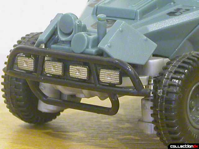 Autobot Landmine- vehicle mode (front bumper detail)