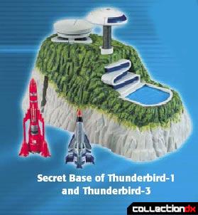 Secret Base of Thunderbird-1 and Thunderbird-3