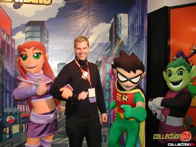 Ed with the Teen Titans