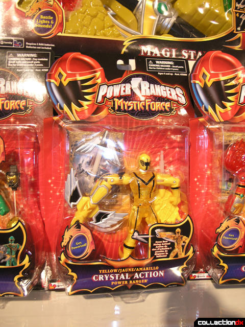 Yellow Crystal Action Power Ranger