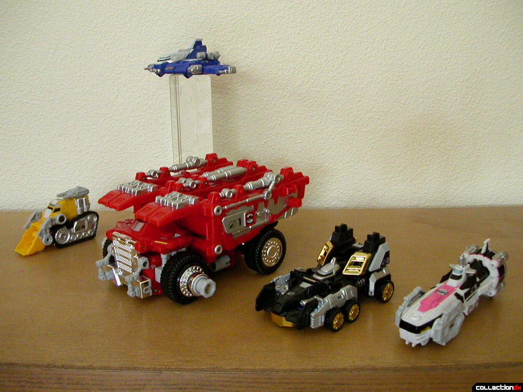 Gougou Vehicles 1-5 assembled