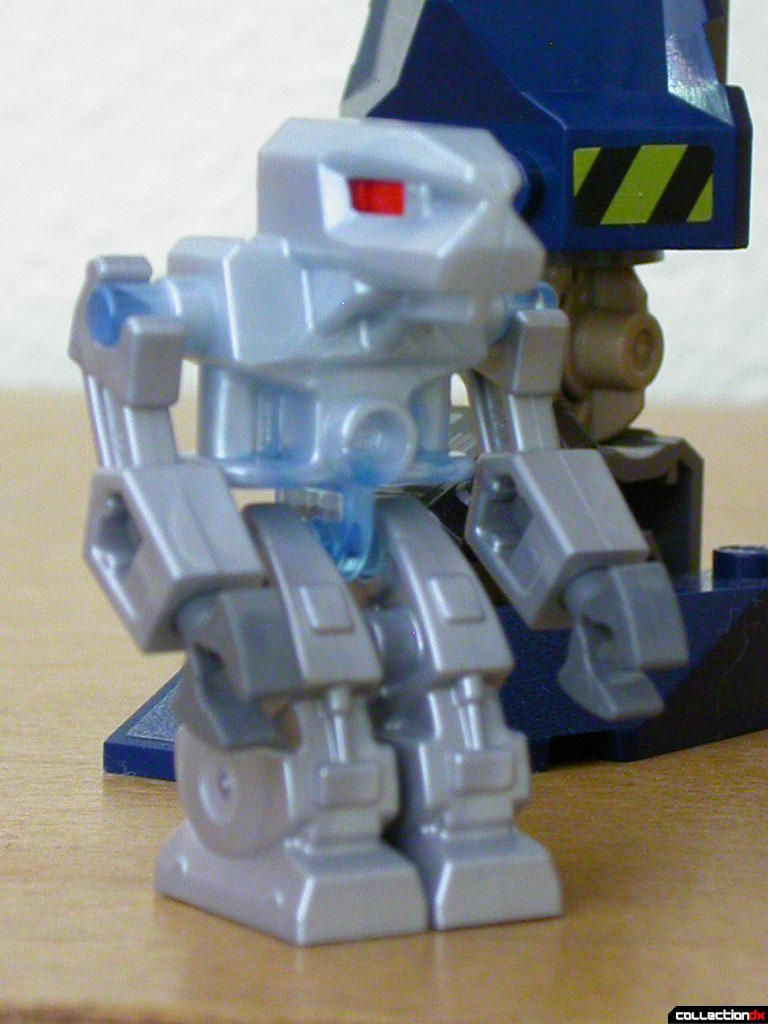 blue Devastator robot minifig