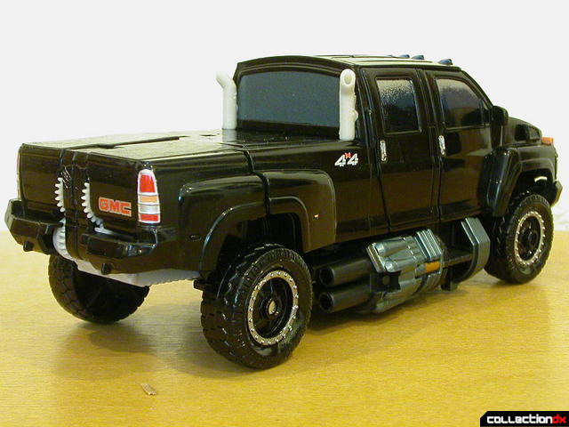 Premium series Autobot Ironhide- vehicle mode (back)