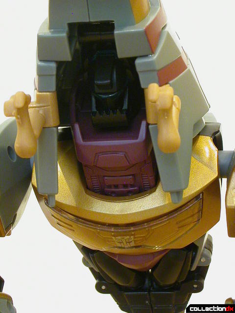 Dinobot Grimlock- beast mode (belly reveals robot parts)