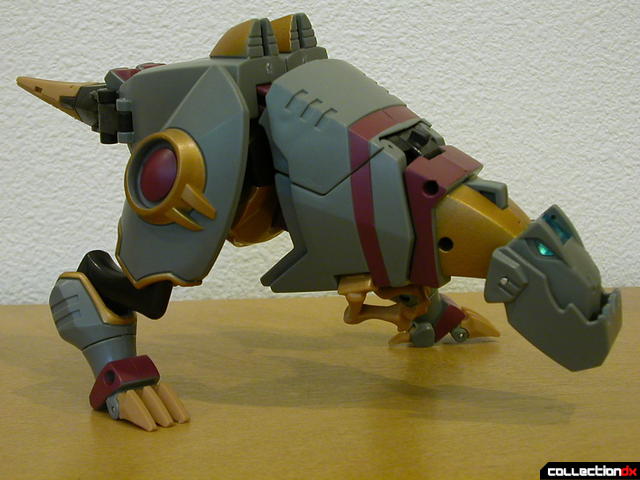 Dinobot Grimlock- beast mode posed (2)