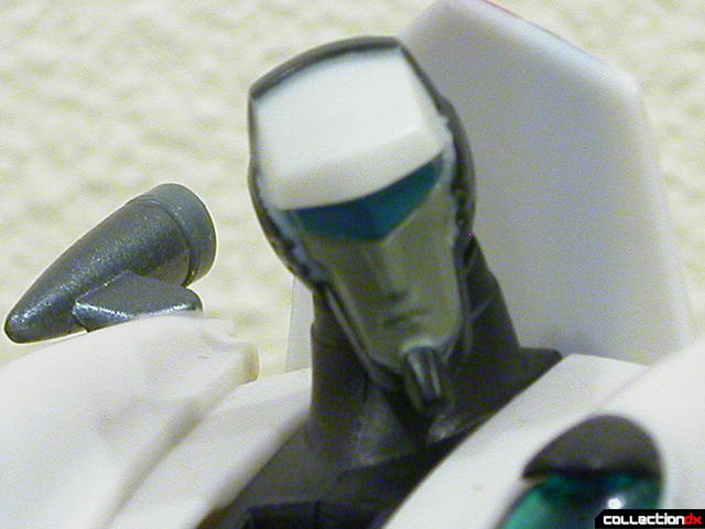 Autobot Jazz- robot mode (head detail)