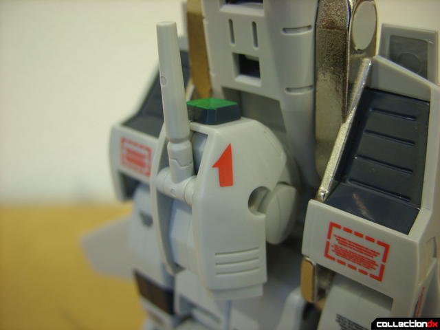 Origin of Valkyrie VF-1A Valkyrie Ichijyo ver.- Fighter Mode (laser cannon turret detail)