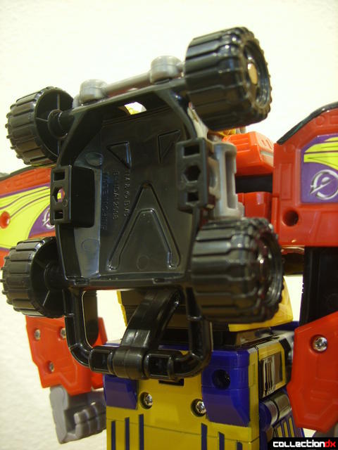 High Octane Megazord (shield attached to back)