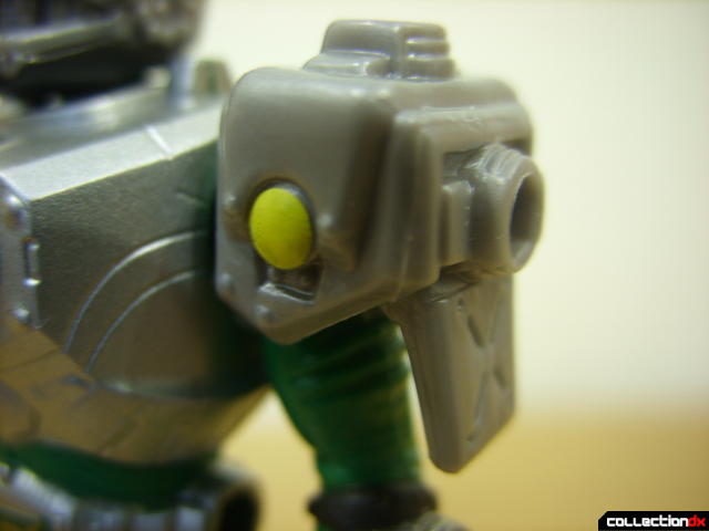 Kamen Rider Torque (left shoulder armor detail)