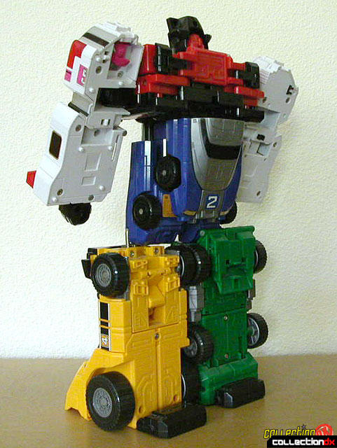 Deluxe Double Morphing Rescue Megazord