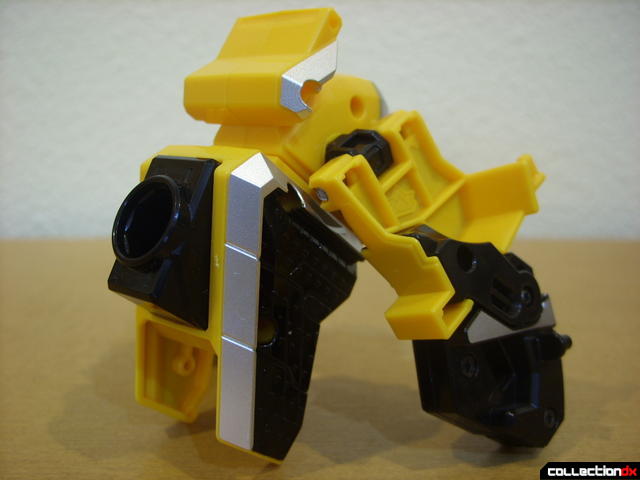 DX Samurai Gattai Shinken-Oh- Saru Origami (Animal Mode, back)