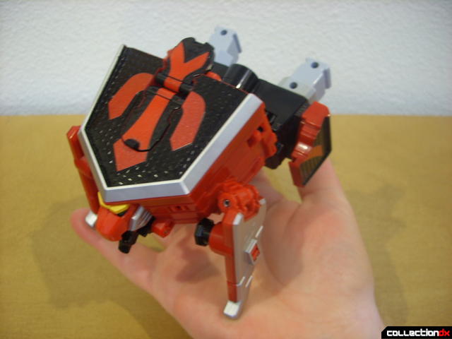 DX Samurai Gattai Shinken-Oh- Shishi Origami (Animal Mode, being held)