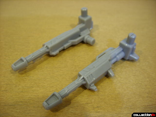 Autobot Tread Bolt accessories (laser rifle, separated)