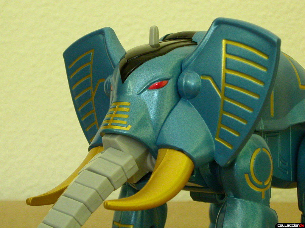 Power Animal Gao Elephant - tusks and ears detail (down)