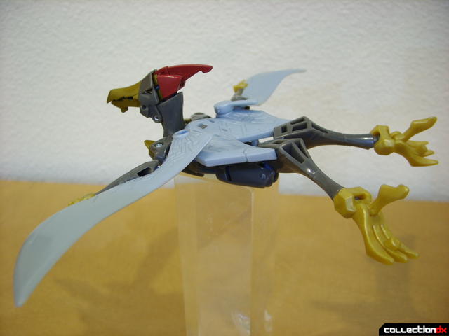 Animated Deluxe-class Autobot Swoop- beast mode posed (4)