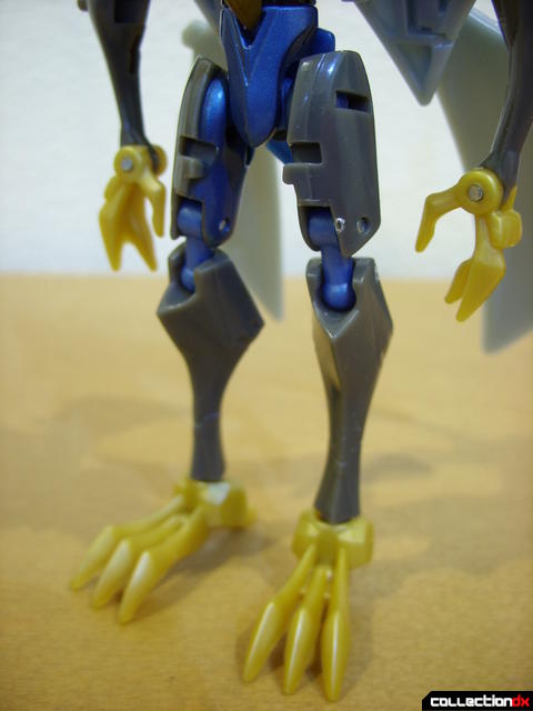 Animated Deluxe-class Autobot Swoop- robot mode (legs)