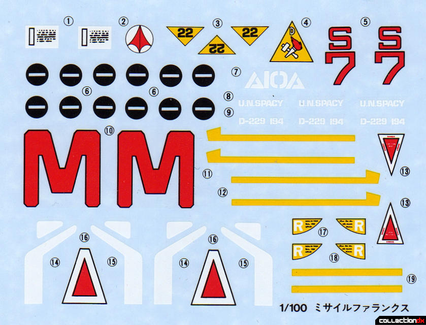 Missile Phalanx decals