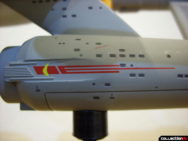 Starship Legends U.S.S. Enterprise HD ver. (engineering hull details, left profile)