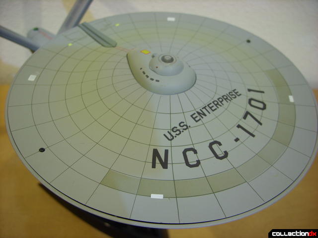 Starship Legends U.S.S. Enterprise HD ver. (saucer dorsal view, lights off)