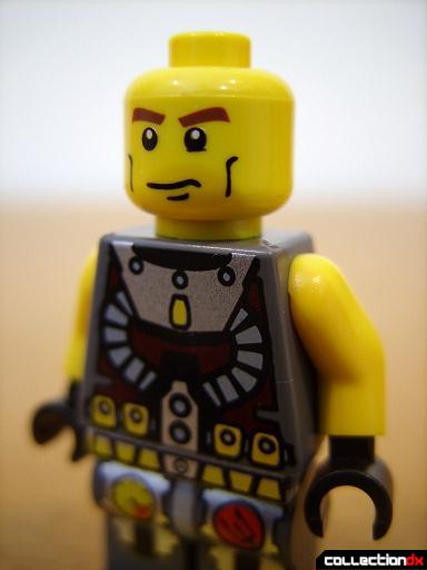 Seabed Strider - Axel Storm minifig (serious face)