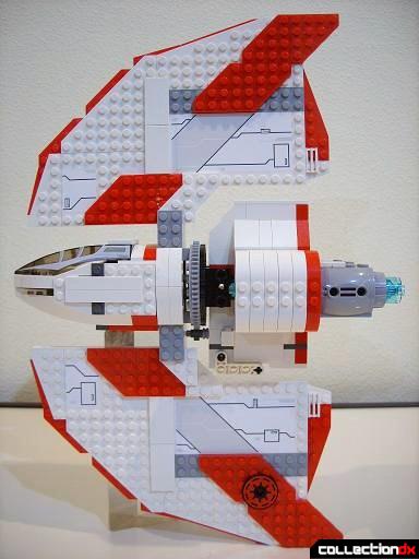 T-6 Jedi Shuttle - flight mode (left profile)