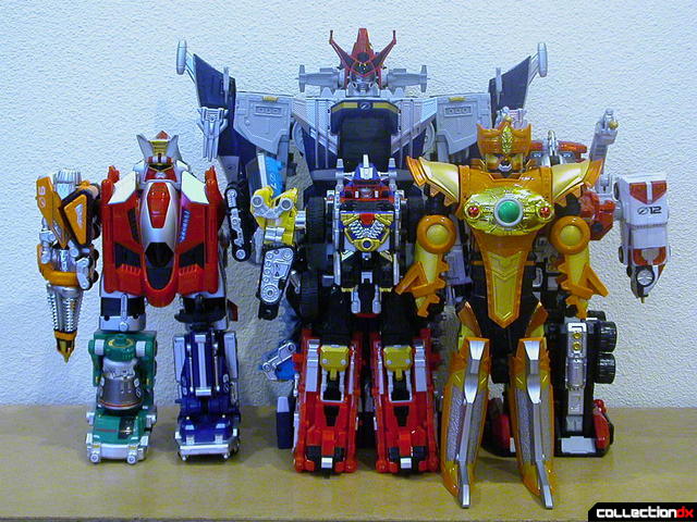 DX Zubaan with DaiBouken, DaiTanken, Siren Builder, & DaiVoyager