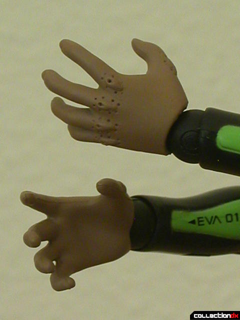 EVA Unit-01- unarmored body (hand detail)