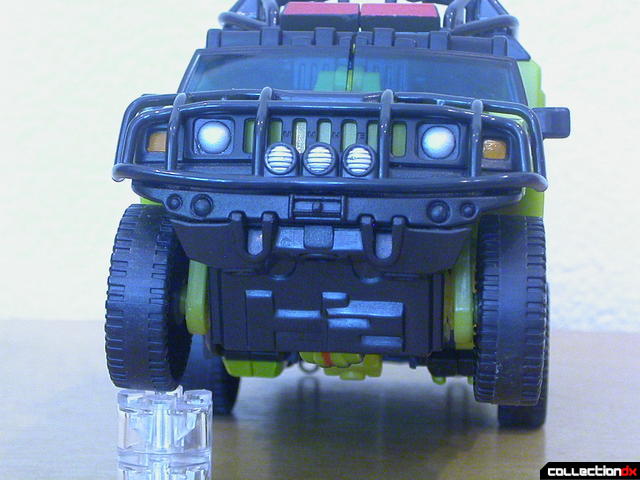 Autobot Ratchet- vehicle mode (detail under front bumper)