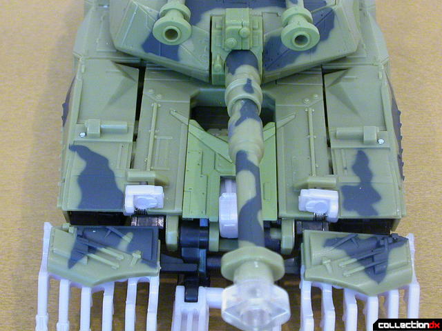 Decepticon Brawl- tank mode (gap in tread covers exposed)