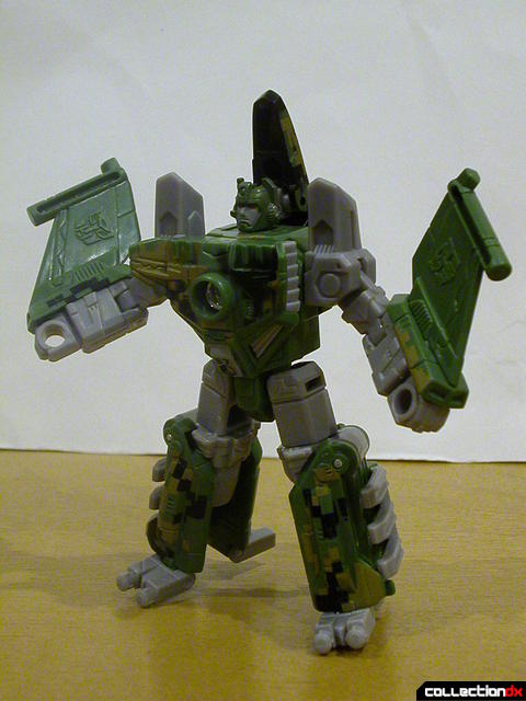 Autobot Air Raid- robot mode posed