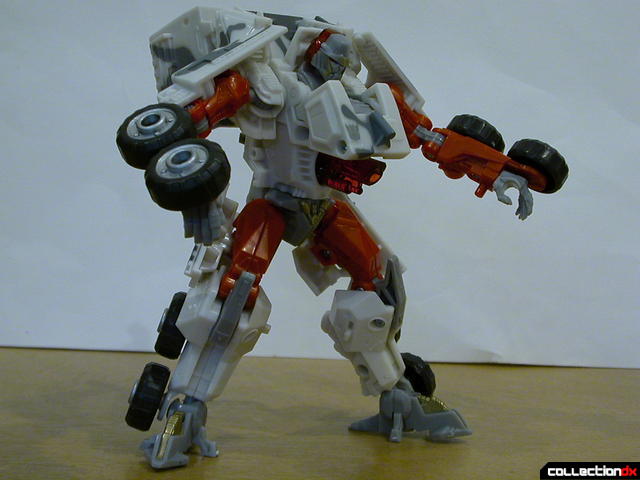 Decepticon Wreckage- robot mode posed