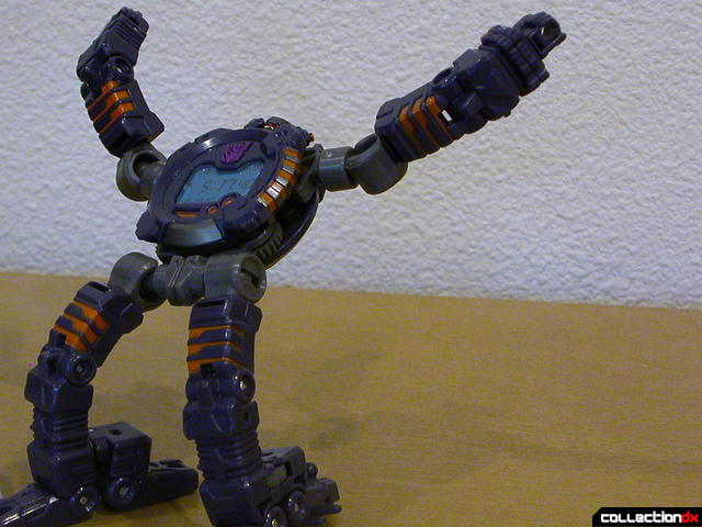Decepticon Meantime- robot mode (Bullet-Time pose)