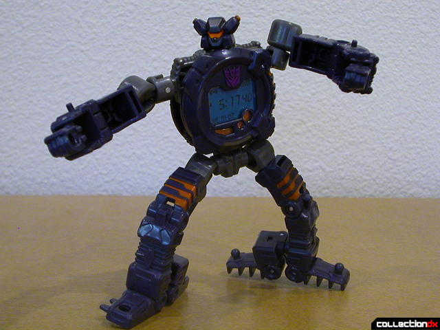 Decepticon Meantime- robot mode posed